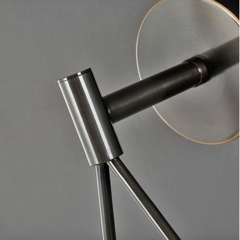 Aplique de pared moderno con forma de globo, de cristal, con forma de gota de agua negra