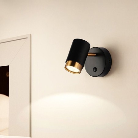 Lámpara de pared giratoria moderna, lámpara de pasillo minimalista Lámpara de pared giratoria moderna, lámpara de pasillo minimalista
