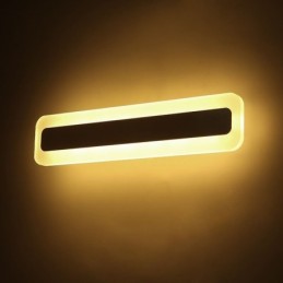 Nueva lámpara de espejo de pared moderna de acrílico cosmético para baño