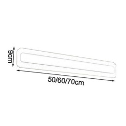 Nueva lámpara de espejo de pared moderna de acrílico cosmético para baño