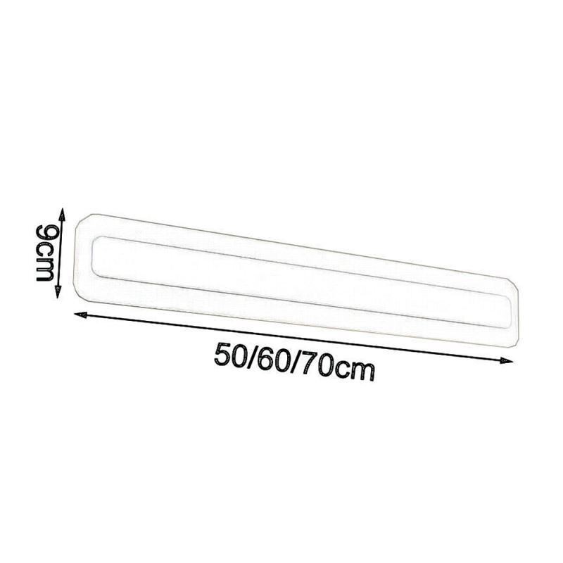 Nueva lámpara de espejo de pared moderna de acrílico cosmético para baño
