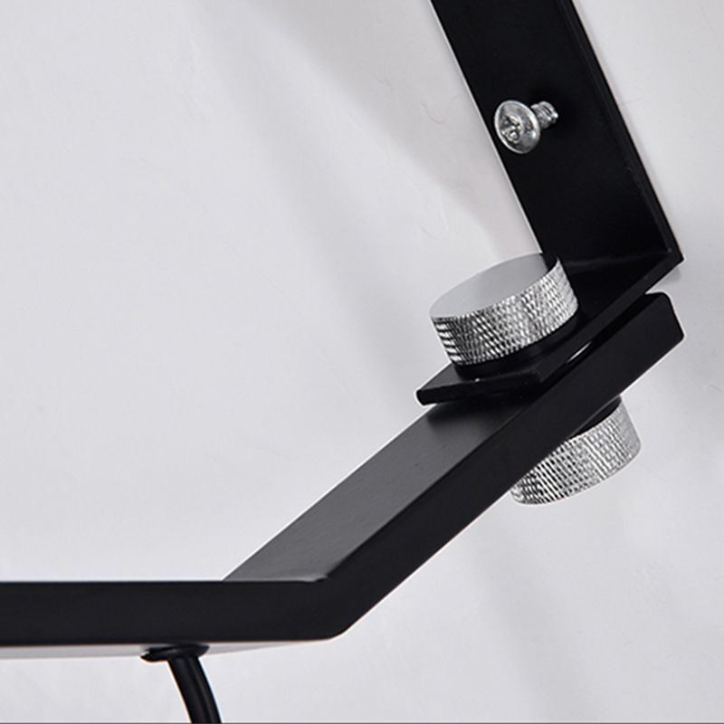 Lámpara de pared de un solo brazo basculante para lectura de cabecera