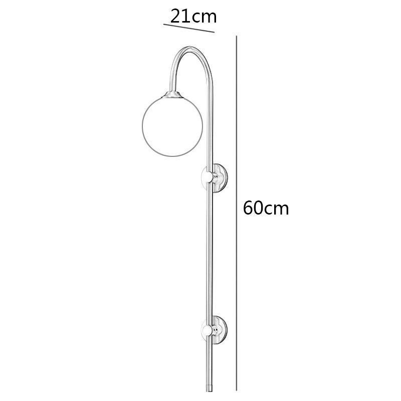 Aplique de pared moderno de oro cepillado