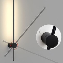 Lámpara de pared larga moderna, lámpara de decoración para mesita de noche, lámpara de pasillo