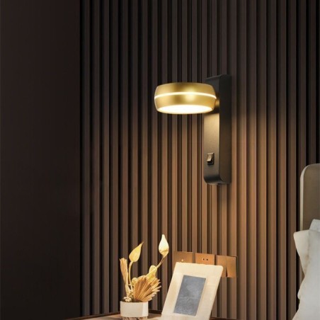 Lámpara de pared giratoria moderna minimalista Lámpara de pared giratoria moderna minimalista