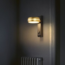 Lámpara de pared giratoria moderna minimalista