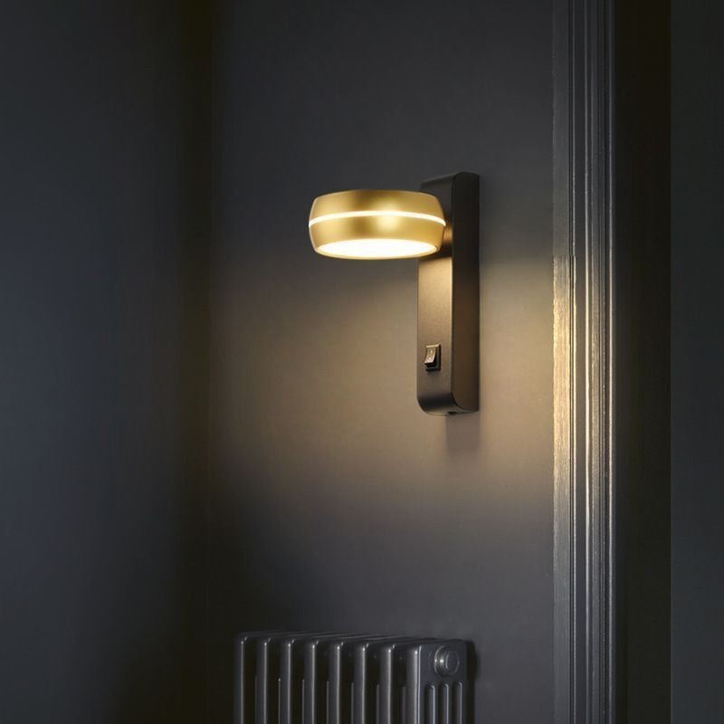Lámpara de pared giratoria moderna minimalista
