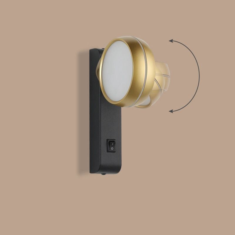 Lámpara de pared giratoria moderna minimalista