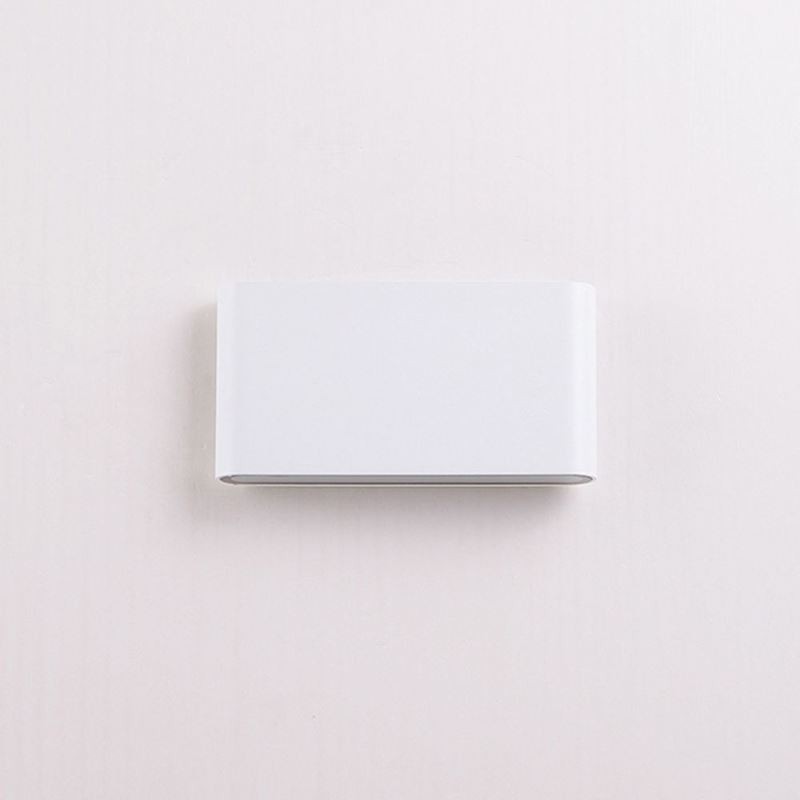 Lámpara de pared moderna, impermeable, de aluminio, sencilla, para interiores.