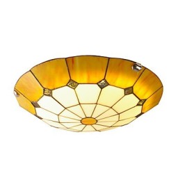 Lámpara de techo de estilo mediterráneo, lámpara romántica, diámetro 40 cm.