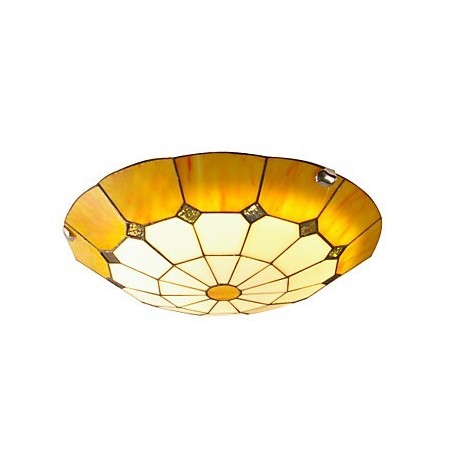 Lámpara de techo de estilo mediterráneo, lámpara romántica, diámetro 40 cm.