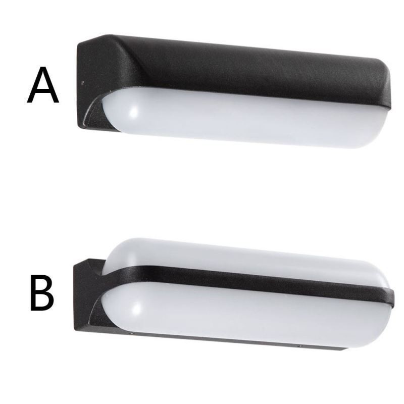 Lámpara de pared de aluminio impermeable, luz de pared para escalera, baño, pasillo