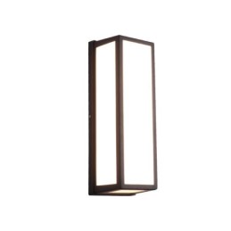 Lámpara de pared rectangular moderna e impermeable para porche de villa