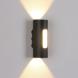 Lámpara de pared de aluminio impermeable para patio