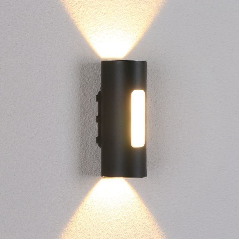 Lámpara de pared de aluminio impermeable para patio