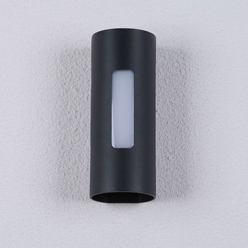 Lámpara de pared de aluminio impermeable para patio