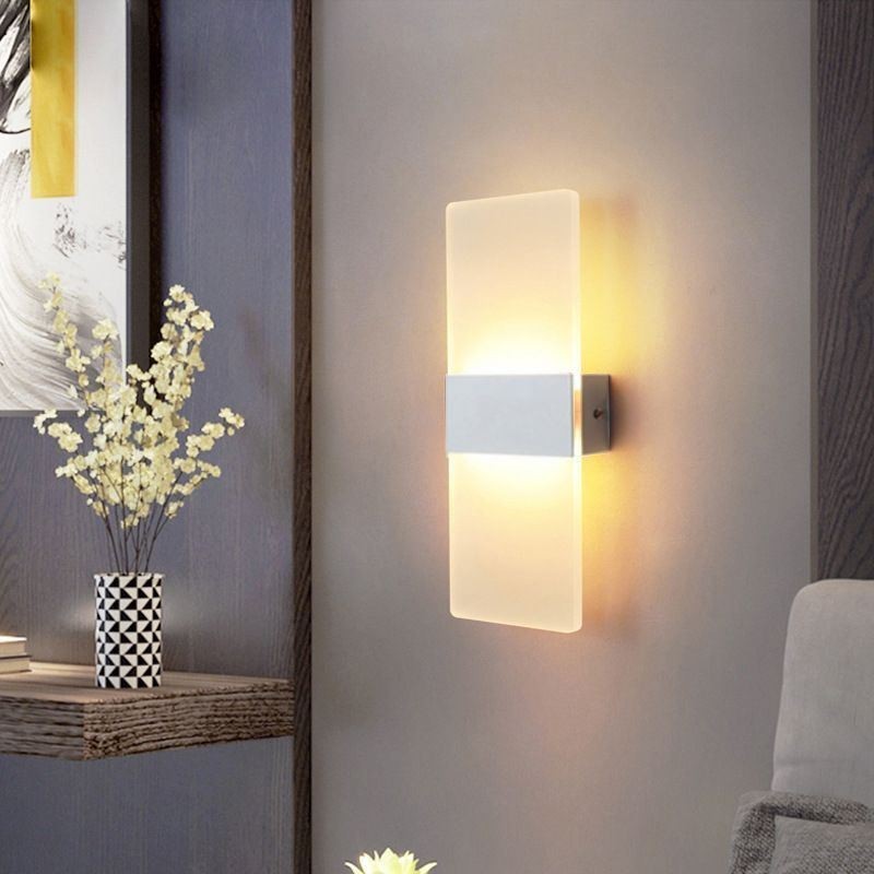Lámparas de pared modernas minimalistas para mesitas de noche, pasillos, escaleras, cocinas, pisos.