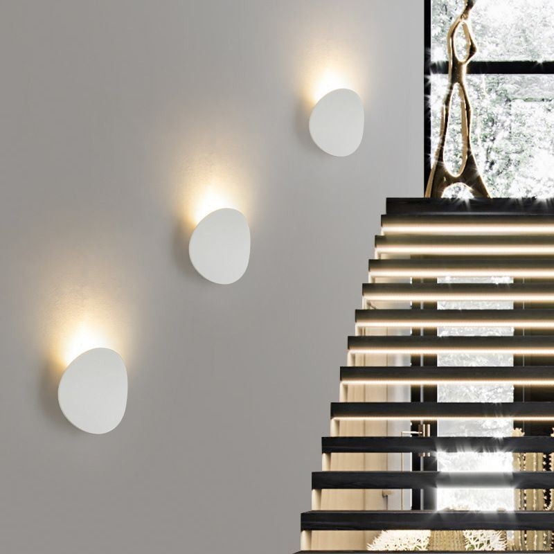 Lámpara de pared de aluminio para iluminación de exteriores, jardín y balcón.