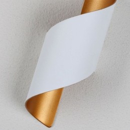 Apliques de pared de aluminio Lámpara de pared impermeable Patio Porche