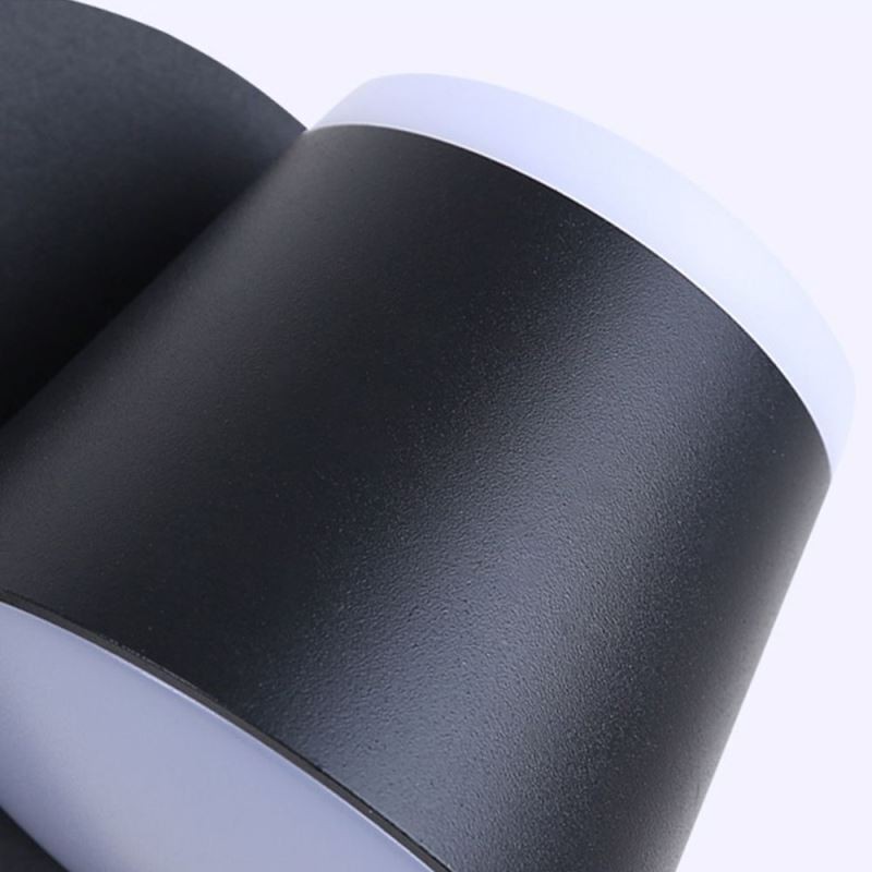 Lámpara de pared moderna giratoria de aluminio