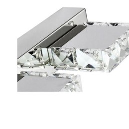 Aplique de pared Espejo de baño Lámpara de pared para lavabo Acero inoxidable