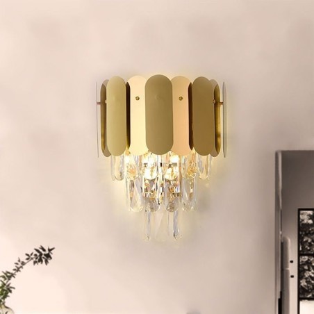 Lámpara de pared de cristal moderna, lámpara de pared, accesorios de noche Lámpara de pared de cristal moderna, lámpara de pared, accesorios de noche