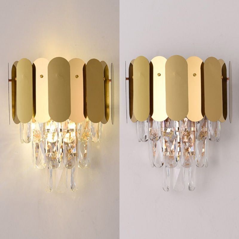 Lámpara de pared de cristal moderna, lámpara de pared, accesorios de noche