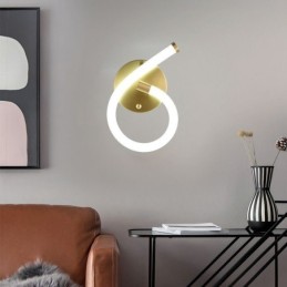 Lámpara de luz numérica con número arábigo 6
