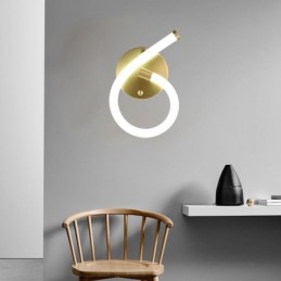 Lámpara de luz numérica con número arábigo 6