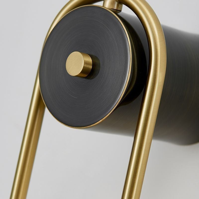 Aplique de pared de vidrio con forma de globo, iluminación moderna de latón.