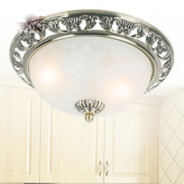 Lámpara de cúpula de resina de tipo europeo con luz de cúpula absorbente.