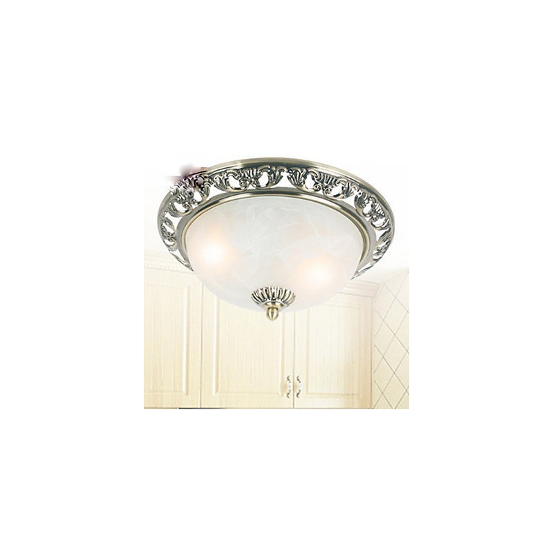 Lámpara de cúpula de resina de tipo europeo con luz de cúpula absorbente.