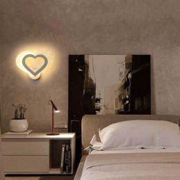 Lámpara de pared acrílica encantadora lámpara de aplique