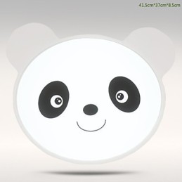 Lámpara de techo empotrada con control remoto, moderna, blanca y cálida.