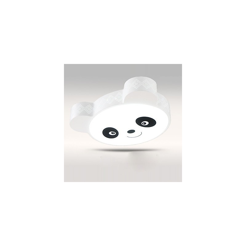 Lámpara de techo empotrada con control remoto, moderna, blanca y cálida.