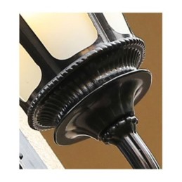 Lámpara de pared moderna y sencilla para exteriores, resistente al agua, con diseño de flor de ciruelo, para patio, pasillo y jardín.