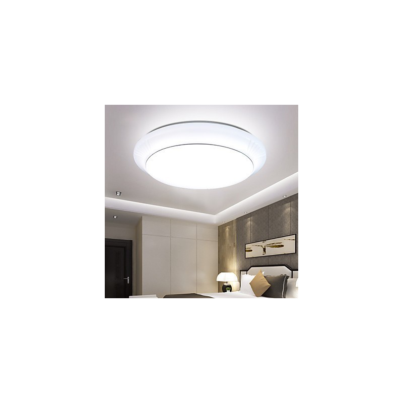 Lámpara de techo con botón redondo y chip 5730, contemporánea y contraída, para absorber la luz.