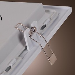 Lámparas empotradas modernas de forma cuadrada