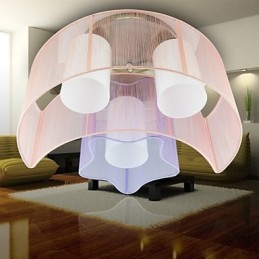 Dibujo de línea romántica Estrellas La luna absorbe la luz de la cúpula Lámpara