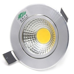 Lámpara de techo COB de 3 W y 300 lm, luz blanca cálida, 4 unidades
