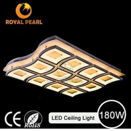 Iluminación colgante de 180 W con diseño elegante y súper brillante