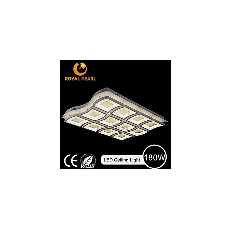 Iluminación colgante de 180 W con diseño elegante y súper brillante