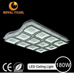Iluminación colgante de 180 W con diseño elegante y súper brillante