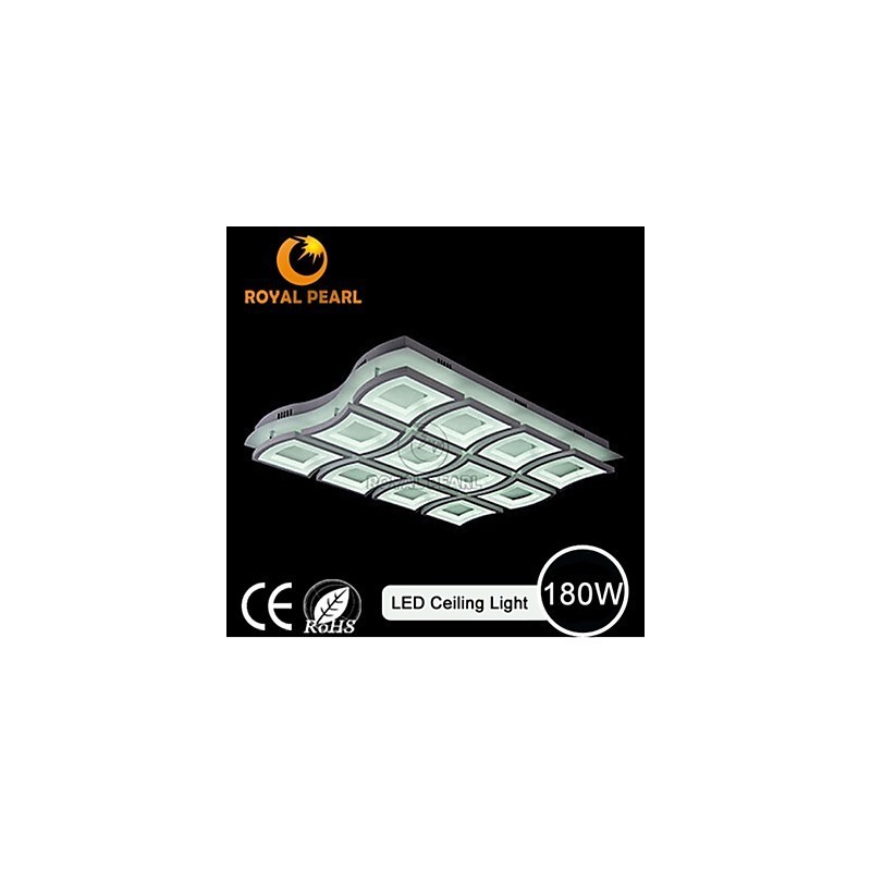 Iluminación colgante de 180 W con diseño elegante y súper brillante