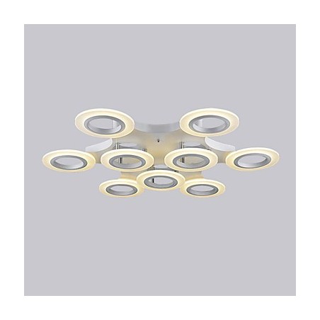 Lámpara colgante circular de color blanco cálido y muy vendida para centros comerciales. Lámpara colgante circular de color blanco cálido y muy vendida para centros comerciales.
