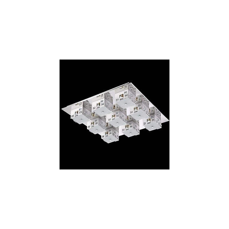 Lámpara de techo de 9 luces moderna, sencilla y artística.