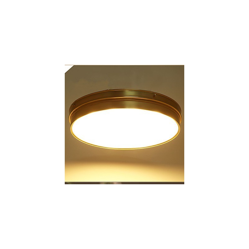 Lámpara empotrada tradicional clásica de metal