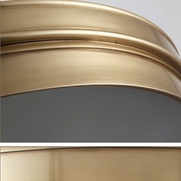 Lámpara empotrada tradicional clásica de metal