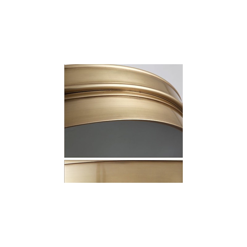 Lámpara empotrada tradicional clásica de metal