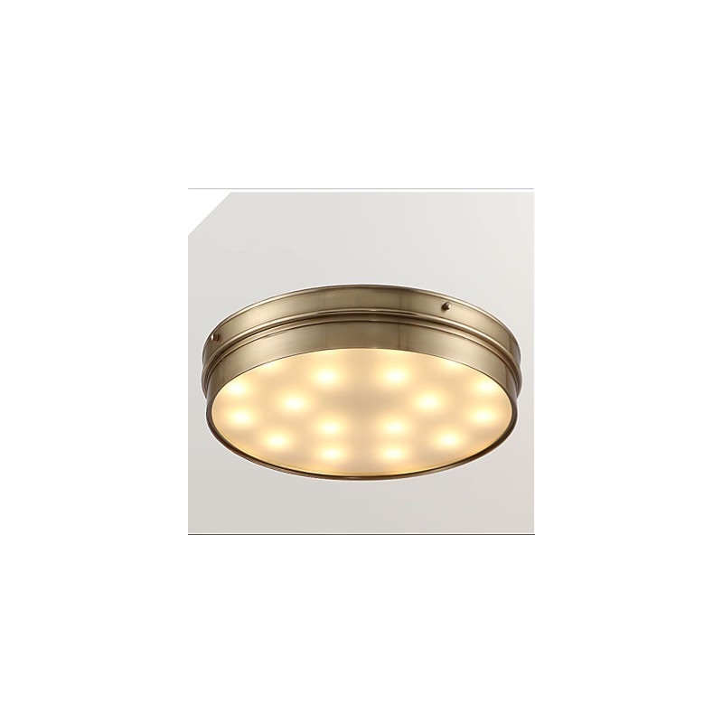 Lámpara empotrada tradicional clásica de metal